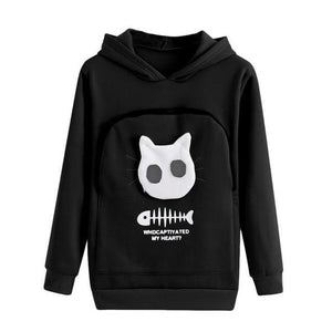 Cat Lovers Hoodie Cuddle Pouch Free Shipping Today